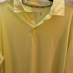 Walter Hagen Light Yellow Polo Shirt